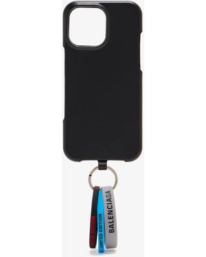 Balenciaga Tech Phone Case - Black