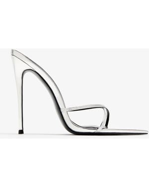 Femme LA Donatella Mules - White