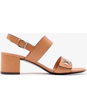 Tory Burch Turnlock Sandals - Pink