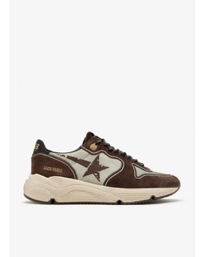 Golden Goose Running Sole Sneakers - Brown