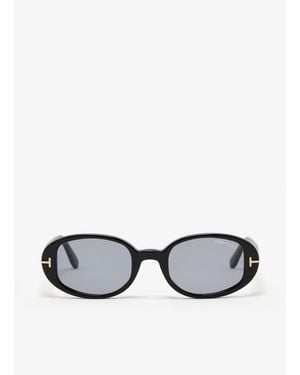 Tom Ford Oval Sunglasses - White