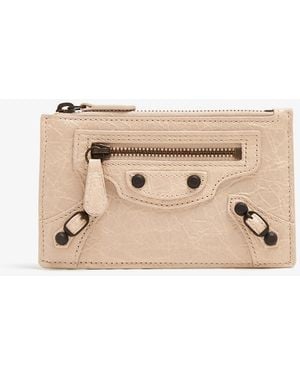 Balenciaga Le City Long Coin And Card Holder - Natural