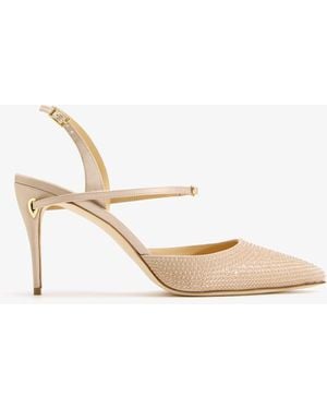 Jennifer Chamandi Vittorio 85 Pumps - White