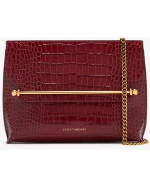 Strathberry Stylist Clutch - Red