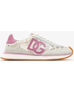Dolce & Gabbana Dg Cushion Sneakers - Pink