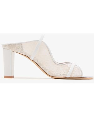 Malone Souliers Norah 70 Mules - White