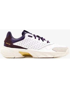 adidas Courtjam Control 3 Premium Tennis Shoes - White