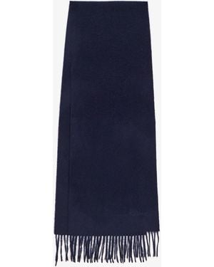 Mulberry Cashmere Scarf - Blue