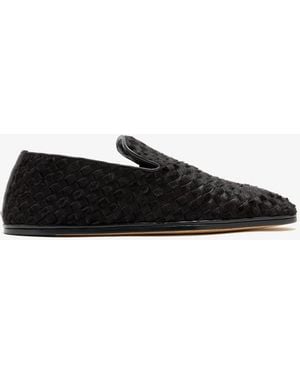 Bottega Veneta Palazzo Slippers - Black
