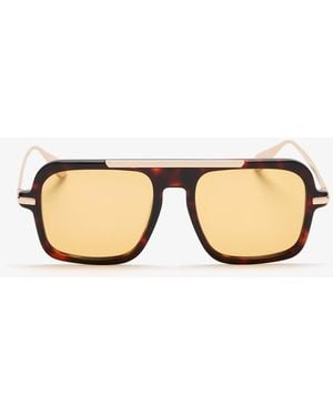 Past Midnight The Retro Sunglasses - Natural