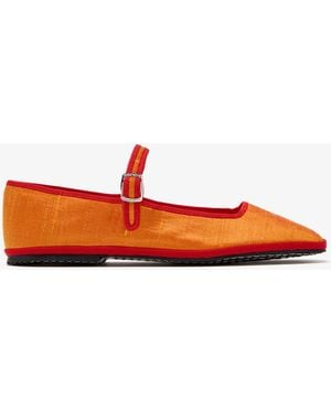 Capulet Bambinetta Cagliari Mary Jane Shoes - Red