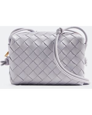 Bottega Veneta Mini Loop Camera Bag - Gray