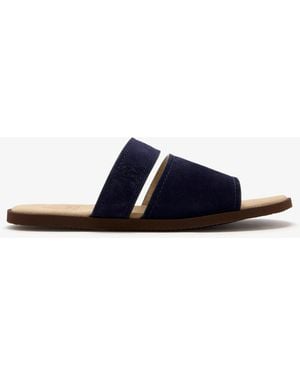 Brunello Cucinelli Suede Sandals - Blue