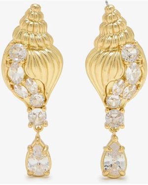 Oceanus Marcenaria Earrings - Metallic