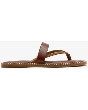 Dries Van Noten Leather Sandals - White