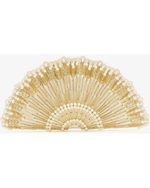 Vanina Rosée D'Epines Clutch - Natural