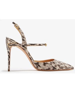 Jennifer Chamandi Vittorio 105 Pumps - White