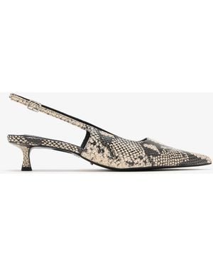 Tony Bianco Crush Slingback Pumps - White