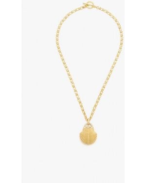 Oceanus Tivela Necklace - White