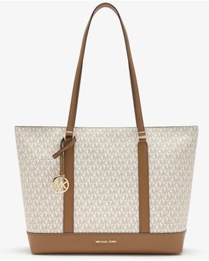 Michael Kors Andie Medium Tote Bag - Natural