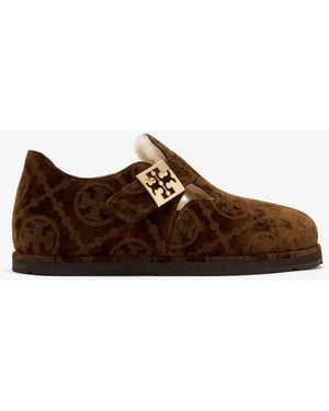 Tory Burch Mellow Mary Jane Boots - Brown