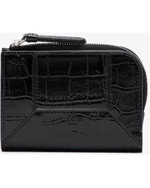 Jimmy Choo Dm Compact Wallet - Black
