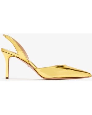 Roberto Rubino Joanne 85 Slingback Pumps - Metallic