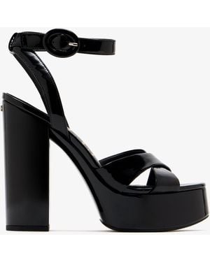 Sam Edelman Savannah Platform Sandals - Black