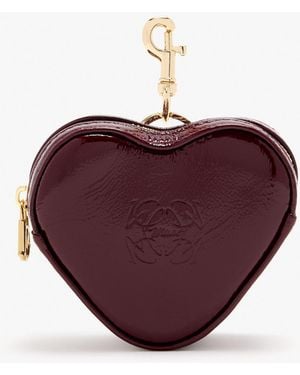MANC Heart Bag Charm - Purple