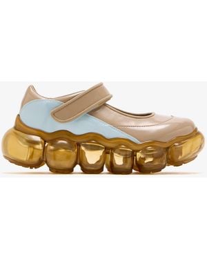 grounds Jewelry Cocoon Mary Jane Sneakers - White
