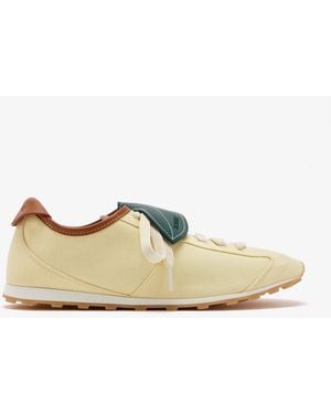 Jacquemus Les Tennis Lemon Sneakers - White