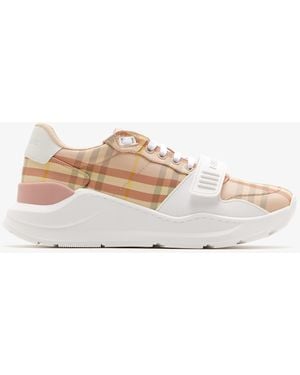 【関税&送料込】BURBERRY 'Terrace Check' sneakers Pink 0400021221806_BLACKCHECK?wid=