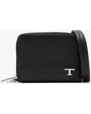 Tod's T Timeless Cardholder - Black