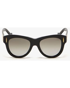 Loewe Anagram Cat-Eye Sunglasses - Black