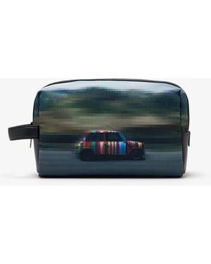 Paul Smith Pixelated Mini Washbag - Green