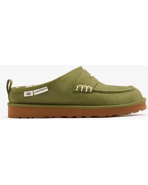 UGG X Jw Anderson Slip-On Loafers - Green