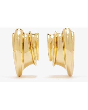 Jenny Bird Leona Hoop Earrings - Metallic