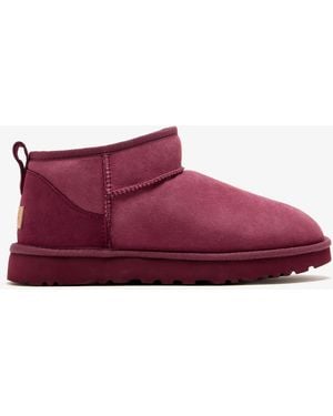 UGG Classic Ultra Mini Boots - Red