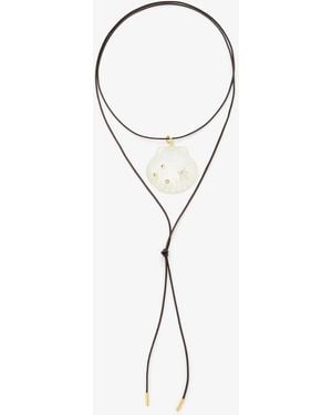 Eliou Vieira Wrap Necklace - White