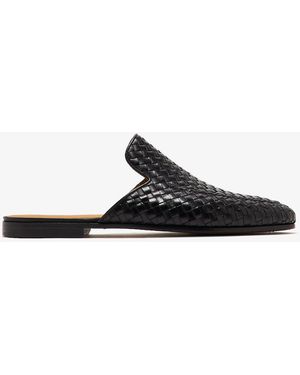Magnanni Leather Slippers in Black for Men | Lyst display picture 1