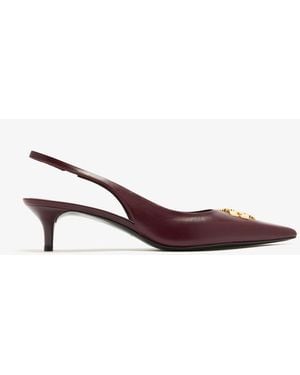 Tory Burch Eleanor Slingback Pumps - Red
