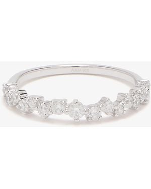 Astrid & Miyu Crystal Ring - White