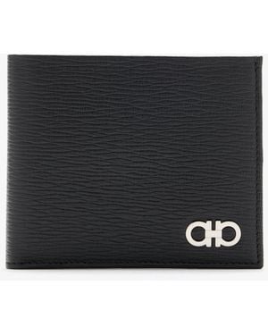 Ferragamo Gancini Wallet - Black