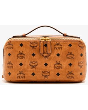 MCM Ottomar Toiletry Bag - Brown