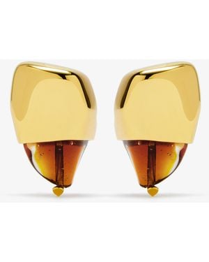 Bottega Veneta Small Prisma Earrings - Yellow