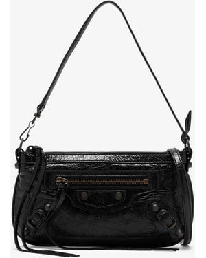 Balenciaga Le City Strap Pouch - Black