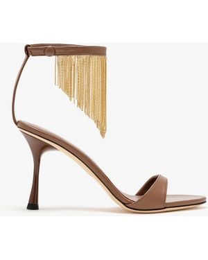 STUDIO AMELIA Figaro 90 Sandals - Natural