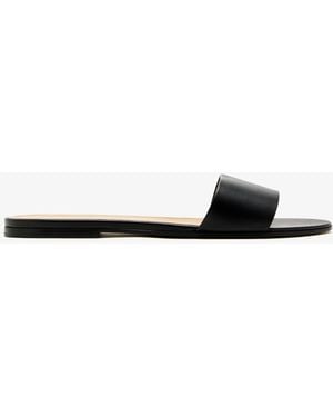 The Row Signum Slide Sandals - White