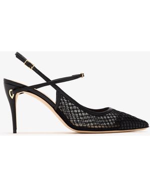 Jennifer Chamandi Edoardo 85 Pumps - White
