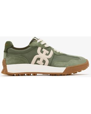 Sam Edelman Langley Lace Up Sneakers - Green